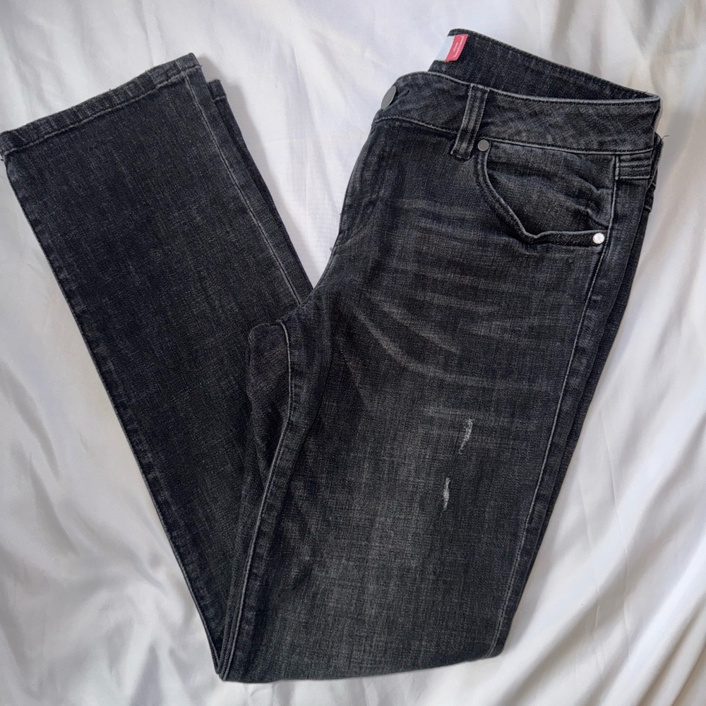CAbi Charcoal Slim Boyfriend Jeans.size 8